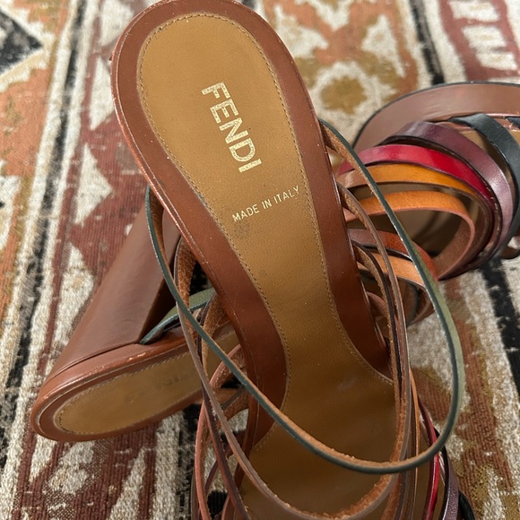 Fendi Color Strap Heels - Picture 5 of 5